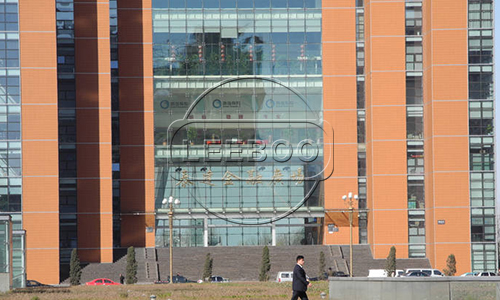 鞏義鑫利與天津泰達(dá)廣場(chǎng)的合作現(xiàn)場(chǎng)